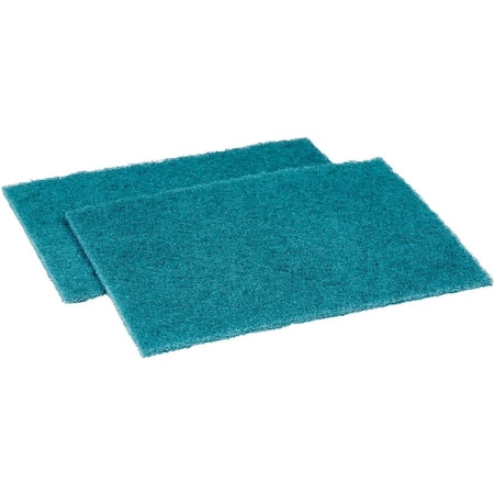 Genuine Joe Medium-Duty Scouring Pad - 3.5in x 3.5in - Green, 20PK GJO18422